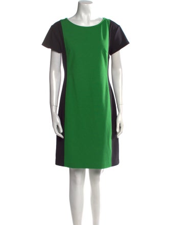 Derek Lam 10 Crosby Bateau Neckline Mini Dress