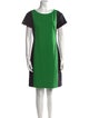 Derek Lam 10 Crosby Bateau Neckline Mini Dress