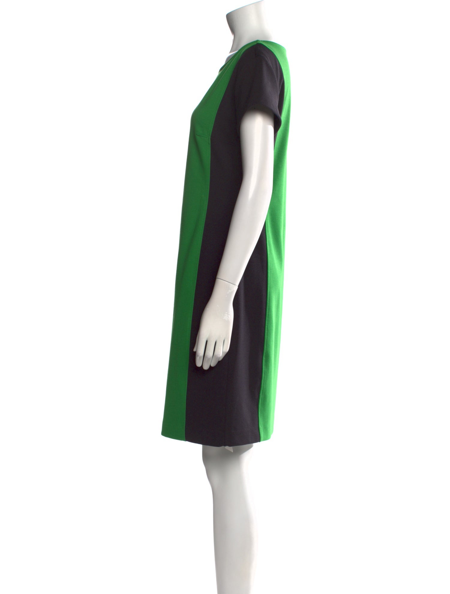Derek Lam 10 Crosby Bateau Neckline Mini Dress