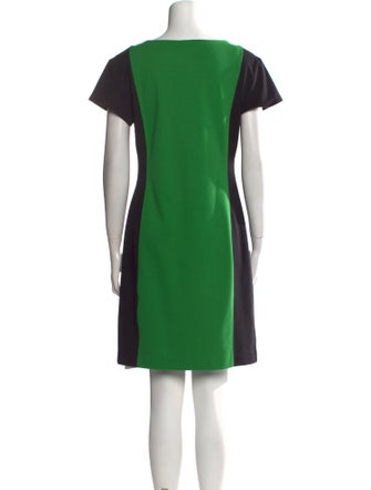 Derek Lam 10 Crosby Bateau Neckline Mini Dress