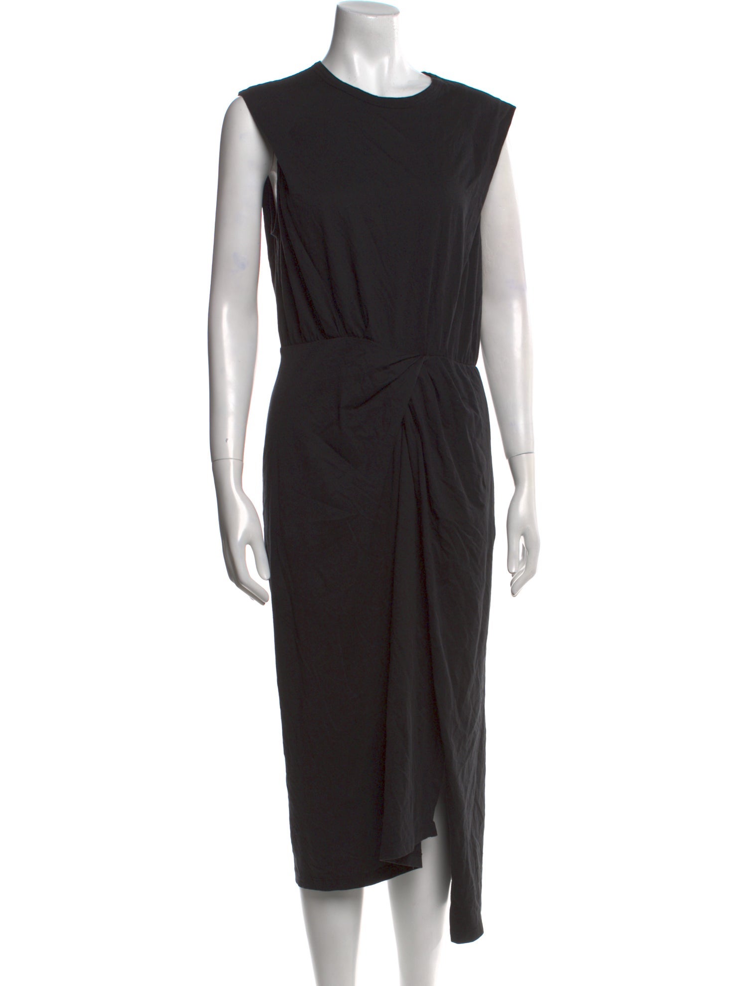 Derek Lam 10 Crosby Crew Neck Midi Length Dress