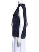 Derek Lam 10 Crosby Mock Neck Sleeveless Top