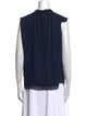 Derek Lam 10 Crosby Mock Neck Sleeveless Top