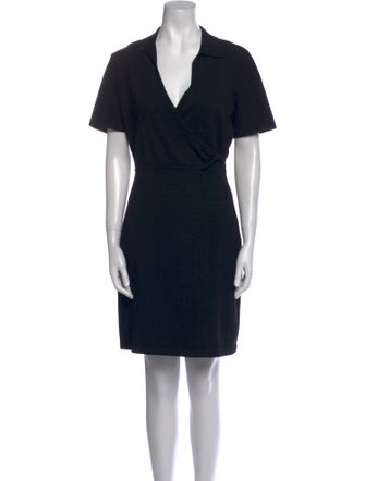 Derek Lam 10 Crosby V-Neck Mini Dress