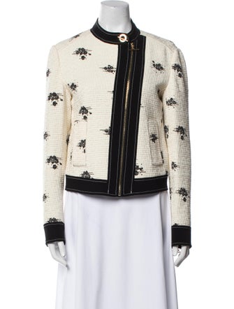 Derek Lam 10 Crosby Printed Evening Jacket