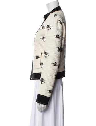 Derek Lam 10 Crosby Printed Evening Jacket