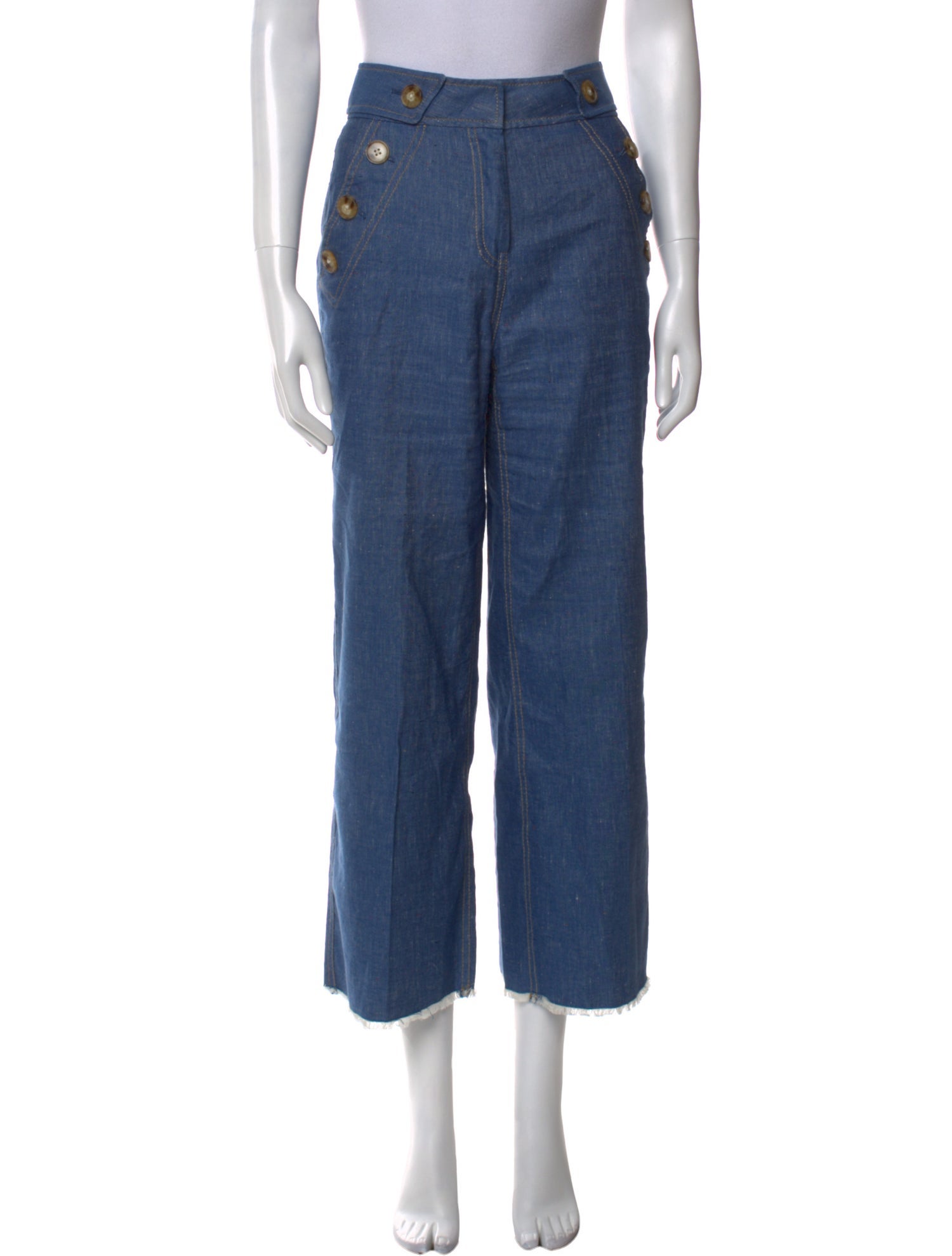 Derek Lam 10 Crosby Wide Leg Pants