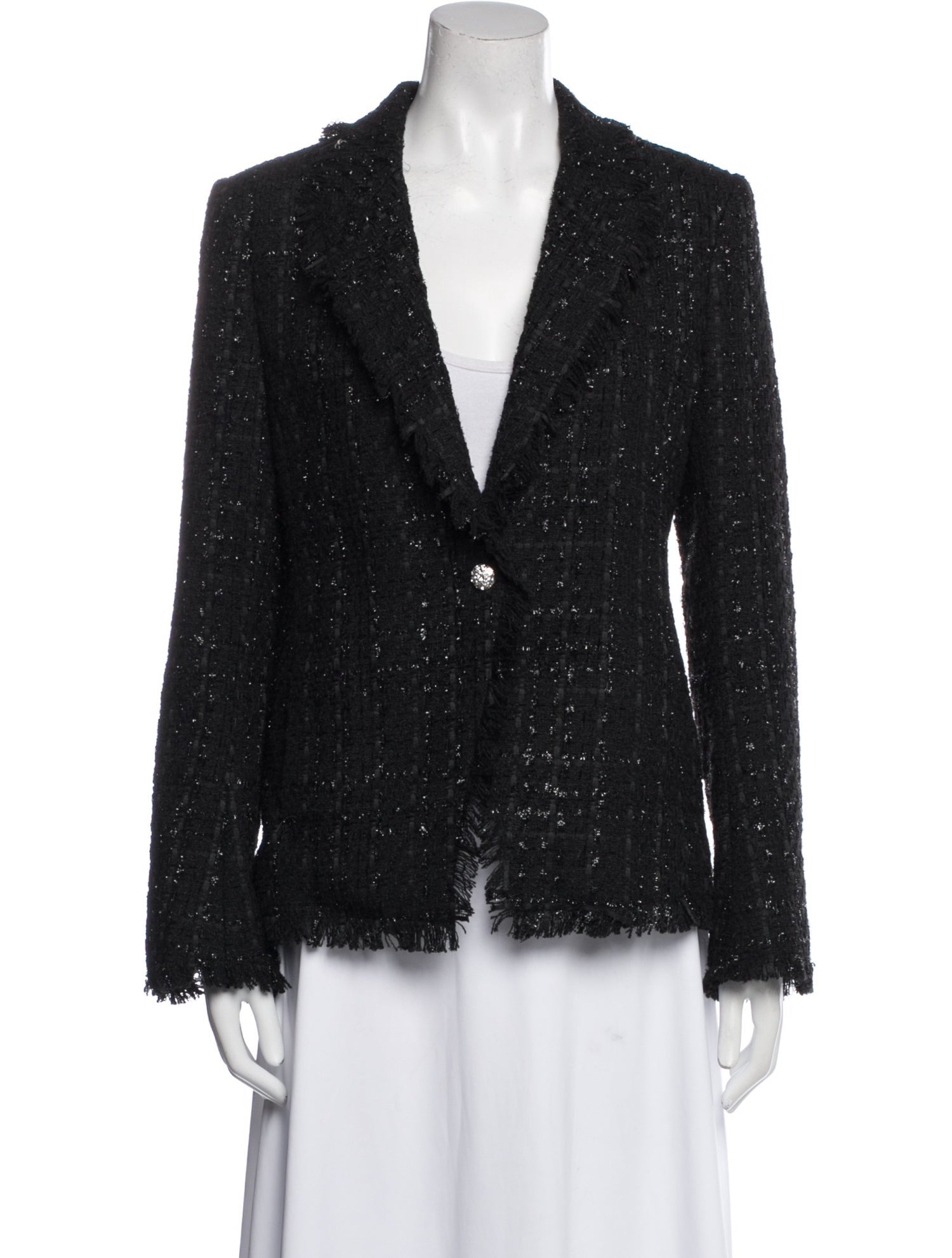 Derek Lam 10 Crosby Tweed Pattern Blazer