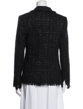 Derek Lam 10 Crosby Tweed Pattern Blazer