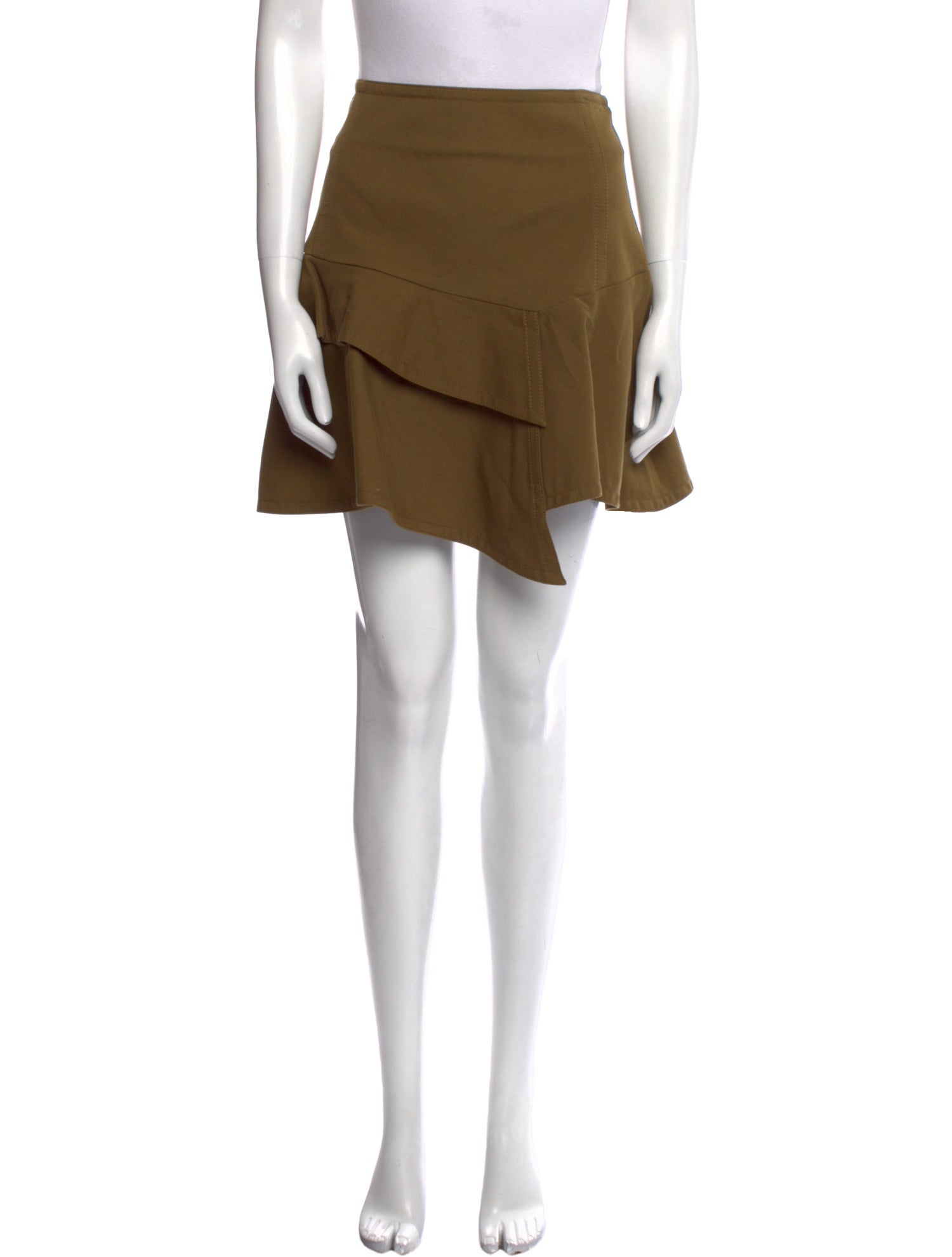 Derek Lam 10 Crosby Ruffle Embellishment Mini Skirt