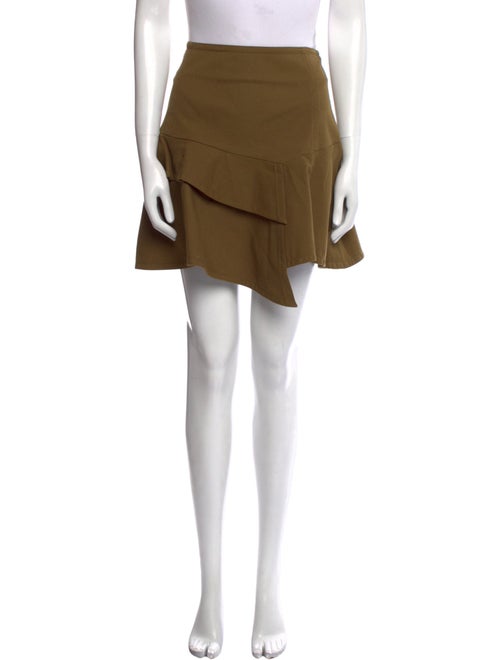 Derek Lam 10 Crosby Ruffle Embellishment Mini Skirt