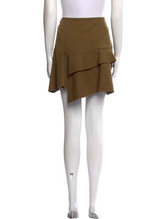 Derek Lam 10 Crosby Ruffle Embellishment Mini Skirt