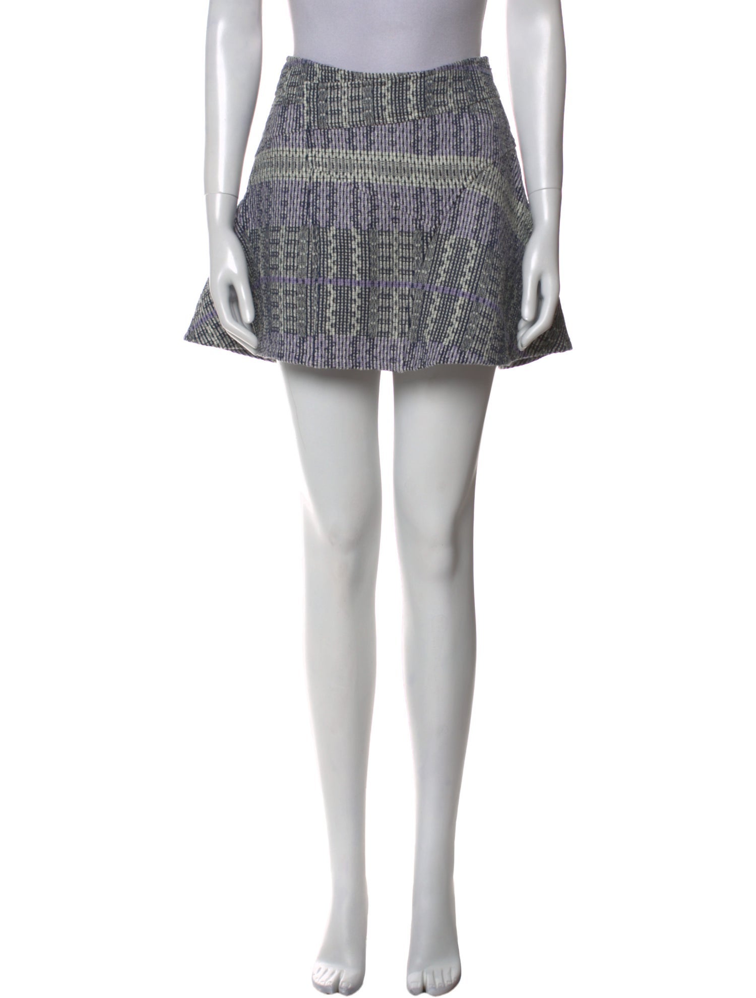Derek Lam 10 Crosby Tweed Pattern Mini Skirt w/ Tags