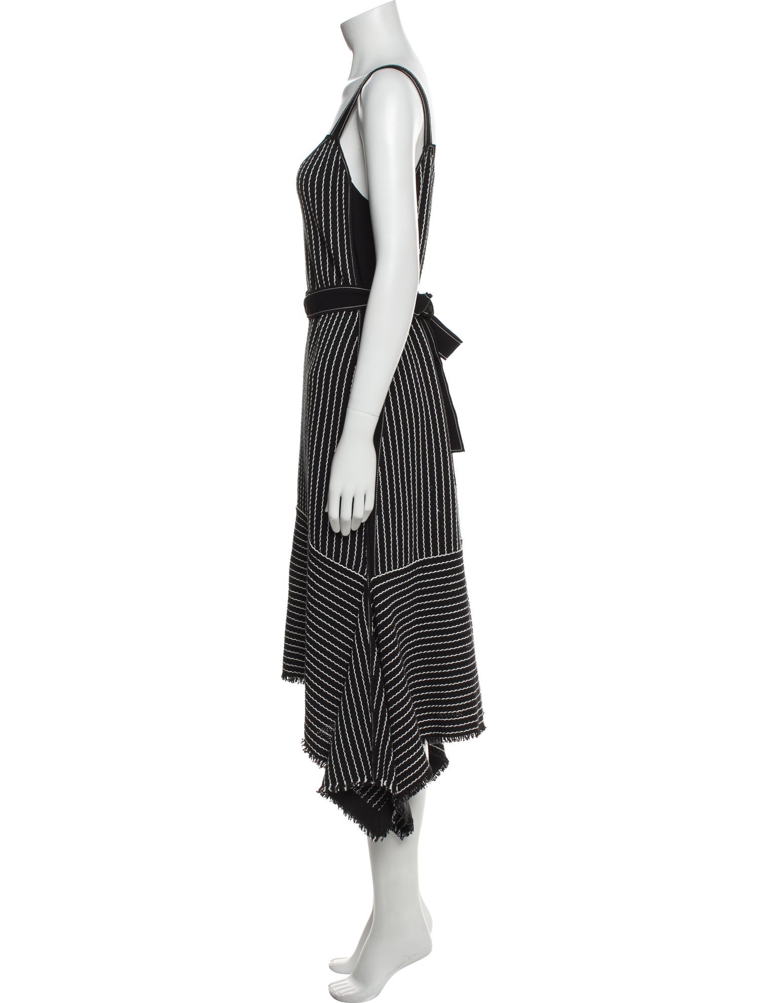 Derek Lam 10 Crosby Striped Long Dress