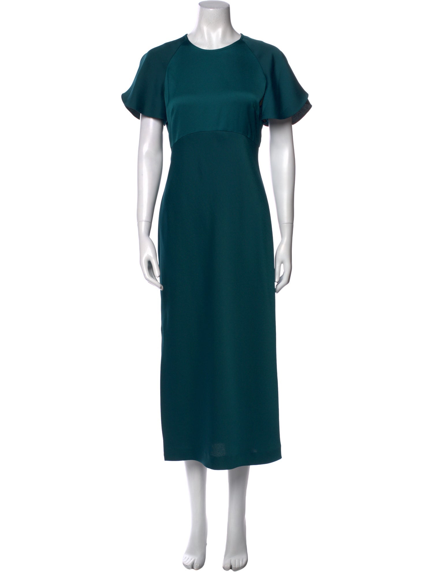 Derek Lam 10 Crosby Crew Neck Long Dress