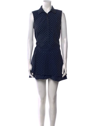 Derek Lam 10 Crosby Printed Mini Dress