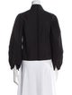 Derek Lam 10 Crosby Mock Neck Long Sleeve Blouse