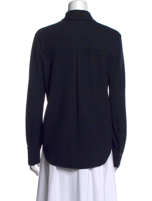 Derek Lam 10 Crosby Long Sleeve Button-Up Top
