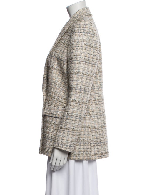 Derek Lam 10 Crosby Tweed Pattern Blazer