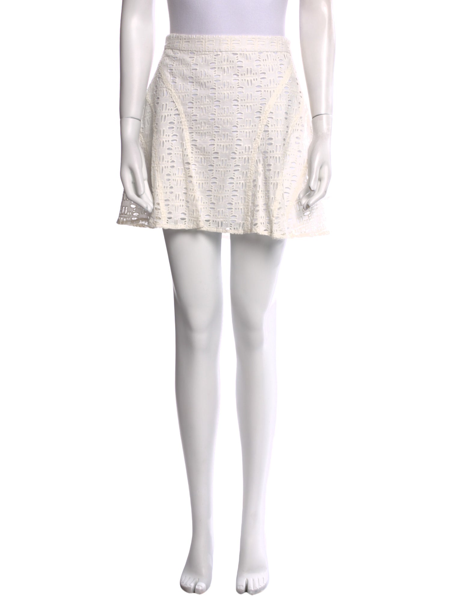 Derek Lam 10 Crosby Printed Mini Skirt w/ Tags