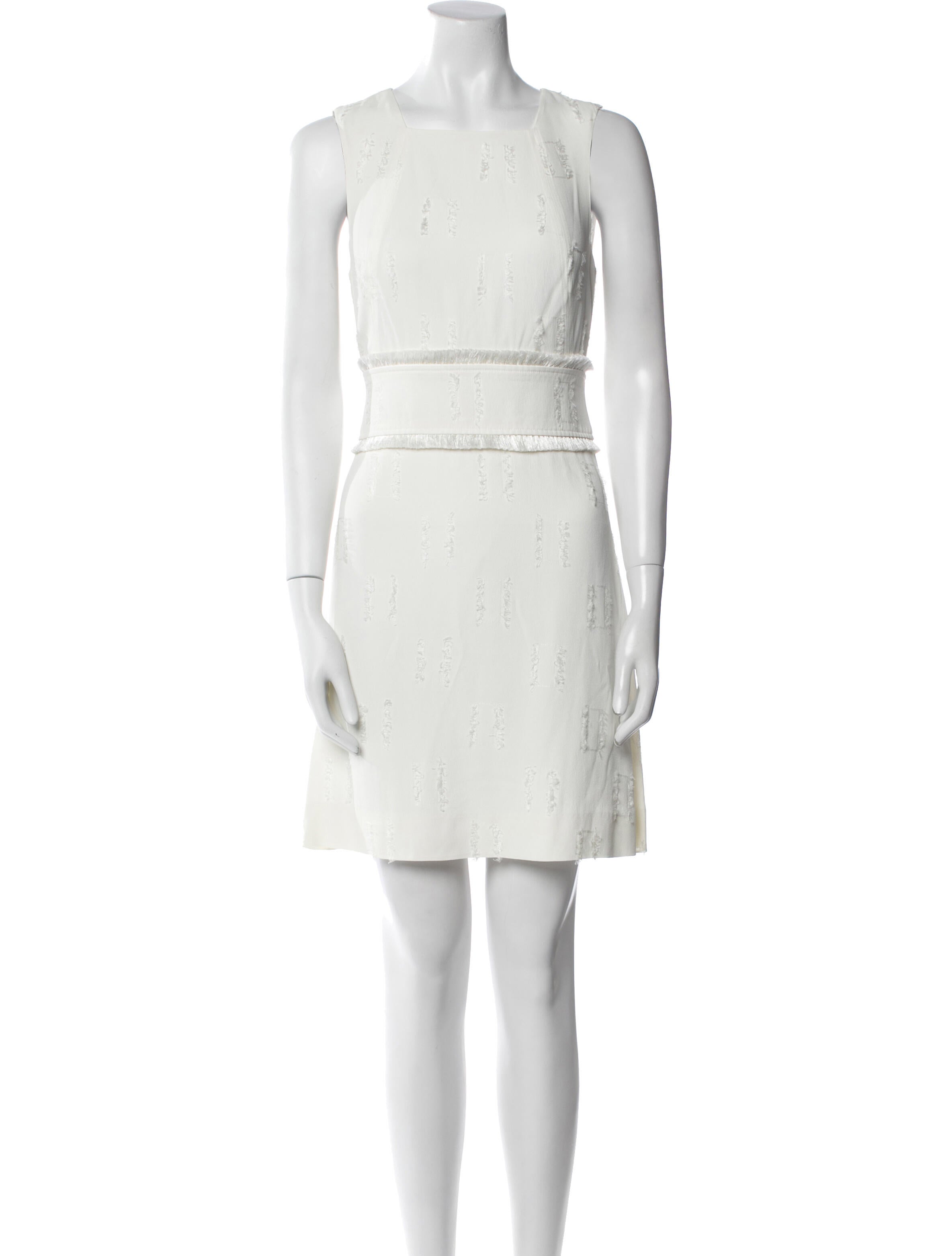 Derek Lam 10 Crosby Square Neckline Mini Dress w/ Tags