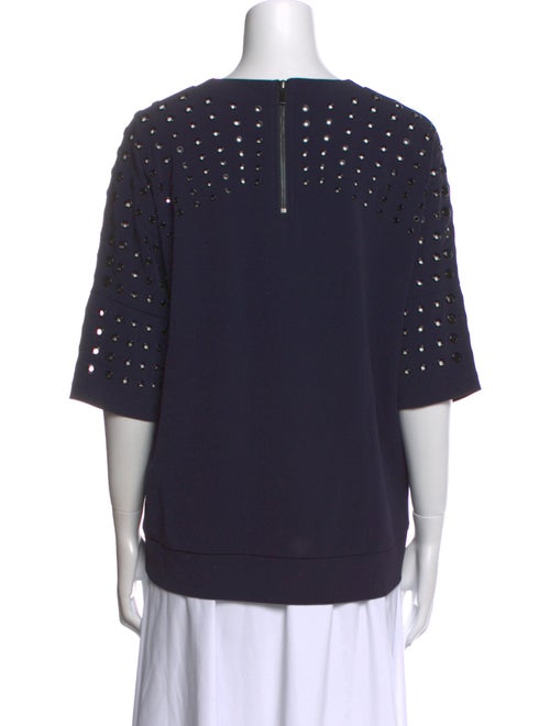 Derek Lam 10 Crosby Crew Neck Short Sleeve Top