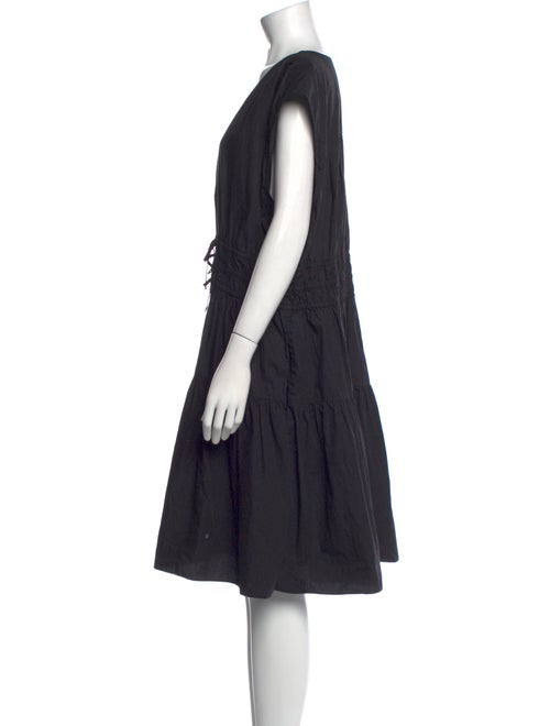 Derek Lam 10 Crosby V-Neck Knee-Length Dress