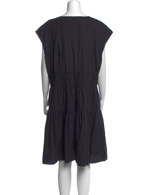 Derek Lam 10 Crosby V-Neck Knee-Length Dress