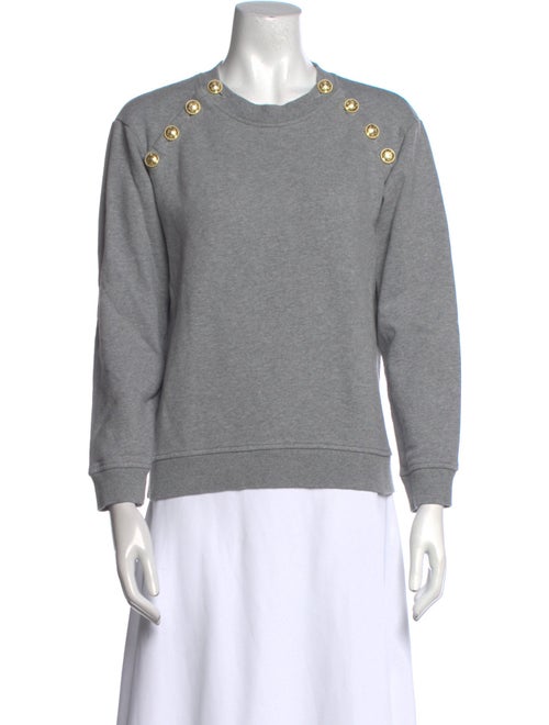 Derek Lam 10 Crosby Crew Neck Long Sleeve Sweatshirt