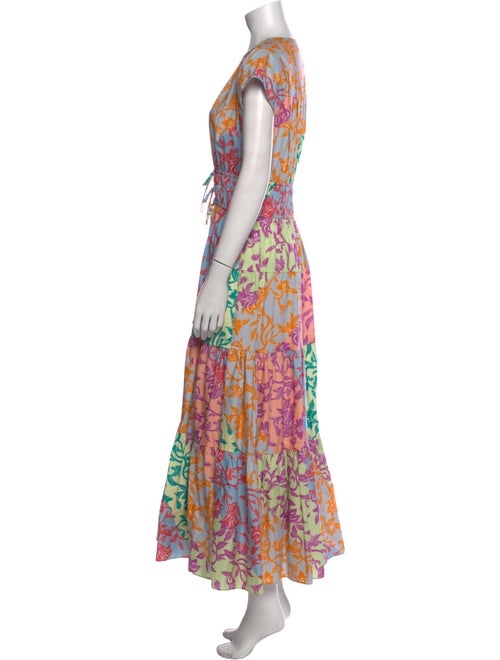 Derek Lam 10 Crosby Printed Long Dress