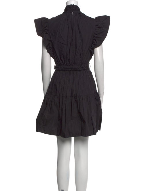 Derek Lam 10 Crosby Mock Neck Mini Dress
