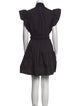 Derek Lam 10 Crosby Mock Neck Mini Dress