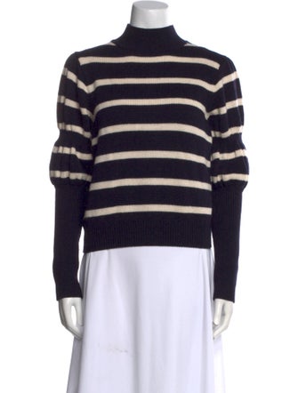 Derek Lam 10 Crosby Merino Wool Striped Sweater