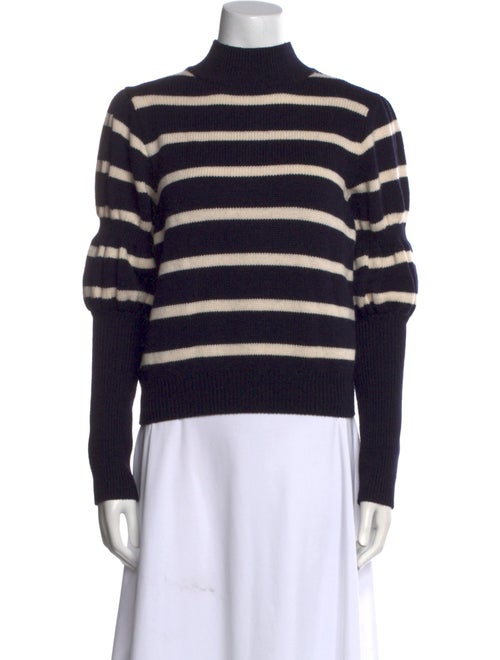 Derek Lam 10 Crosby Merino Wool Striped Sweater