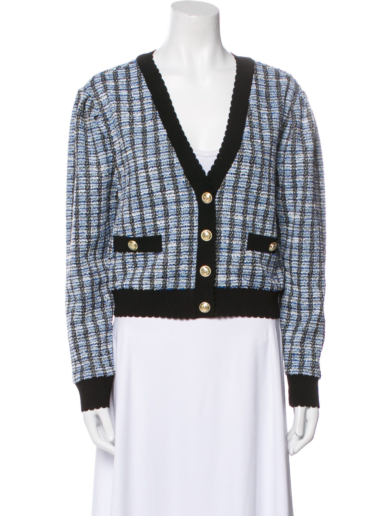 Derek Lam 10 Crosby Plaid Print Jacket w/ Tags