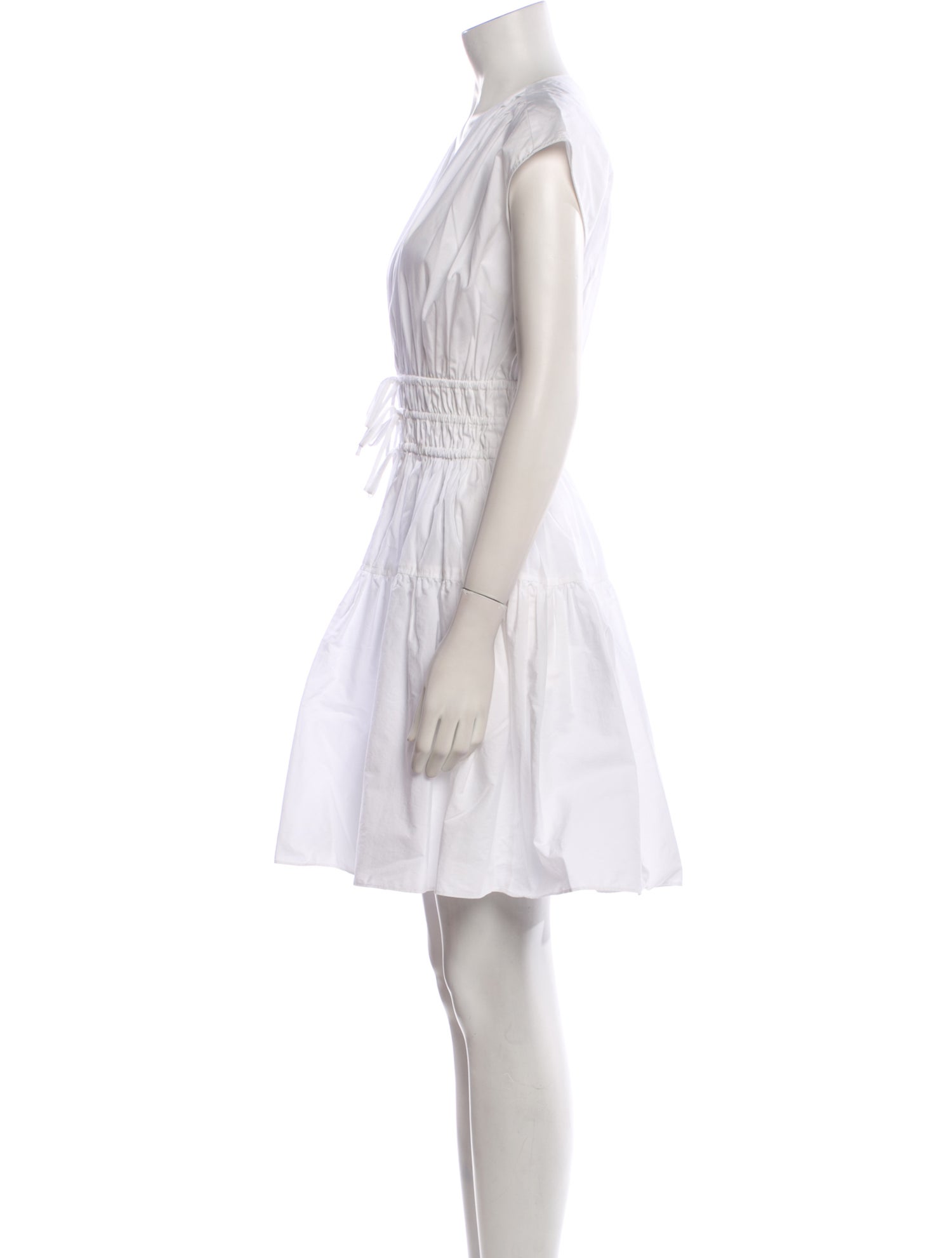 Derek Lam 10 Crosby V-Neck Mini Dress