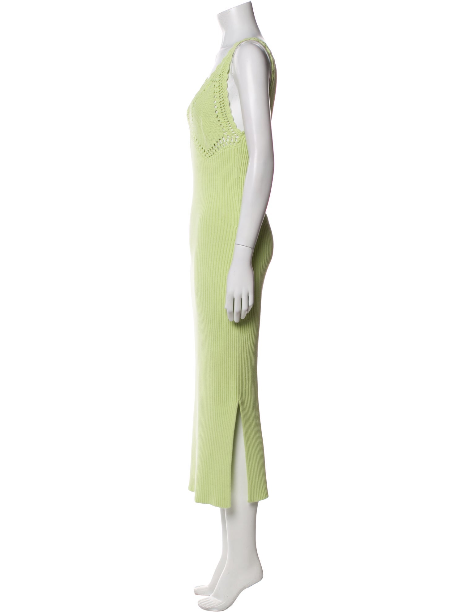 Derek Lam 10 Crosby V-Neck Long Dress