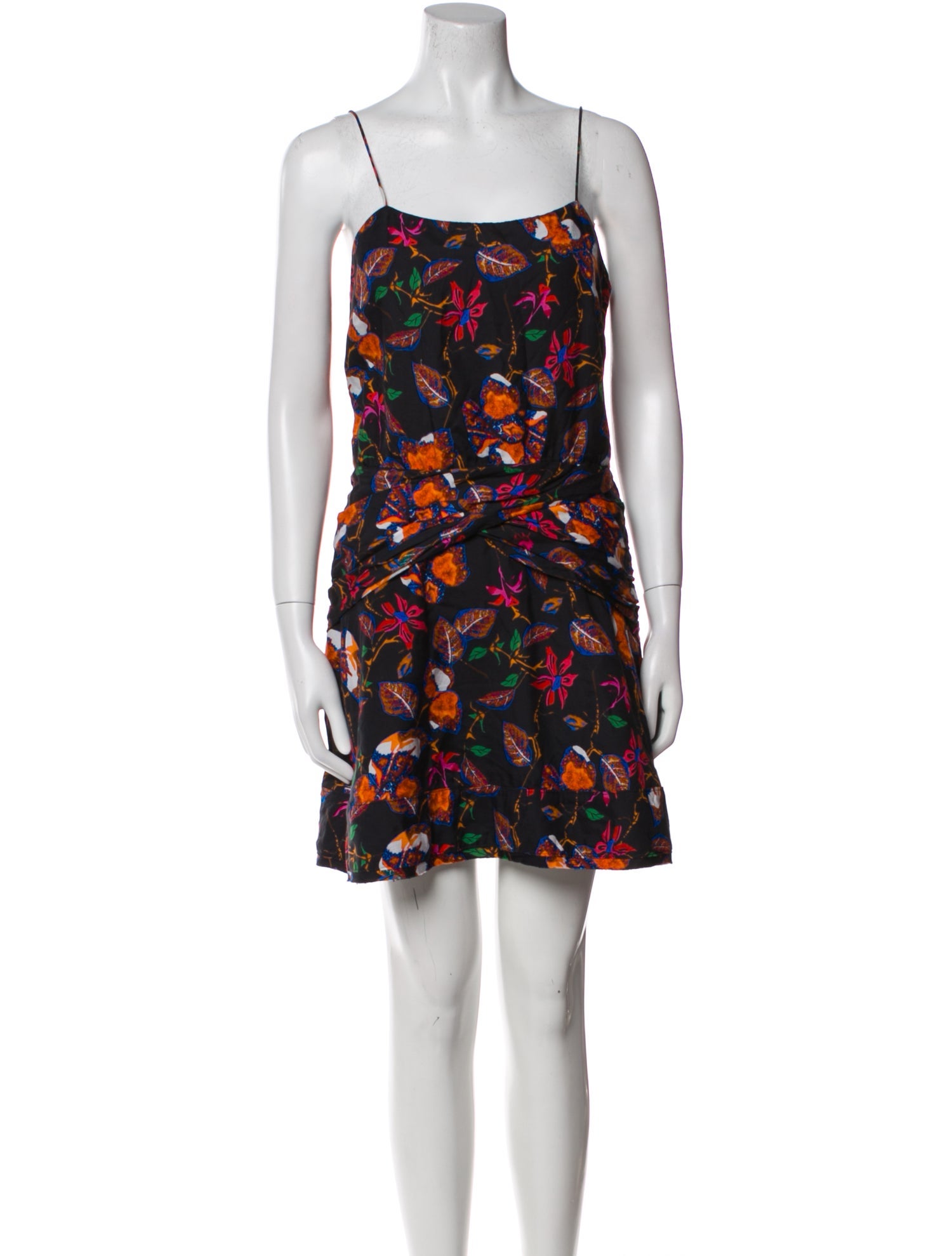 Derek Lam 10 Crosby Floral Print Mini Dress