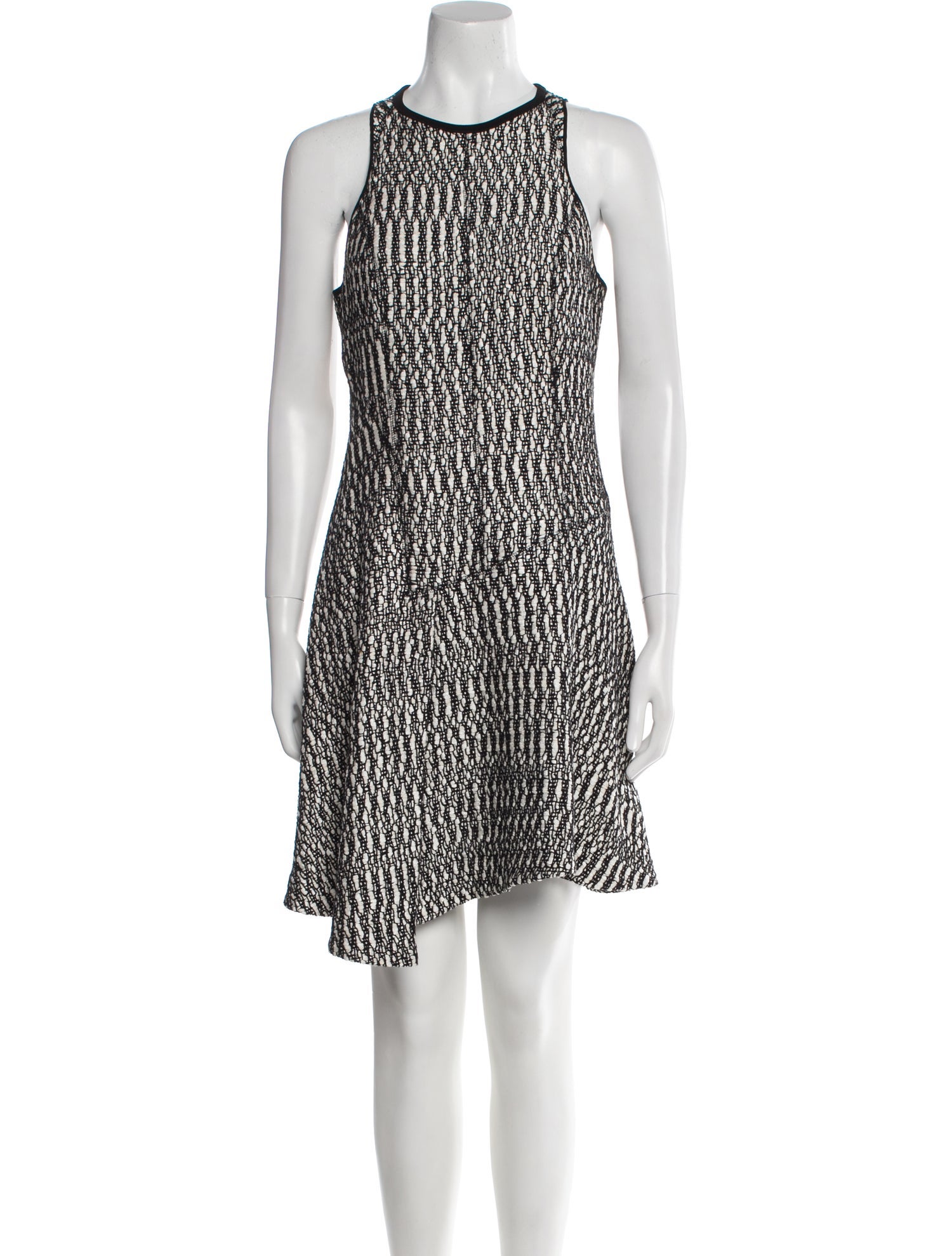 Derek Lam 10 Crosby Printed Knee-Length Dress