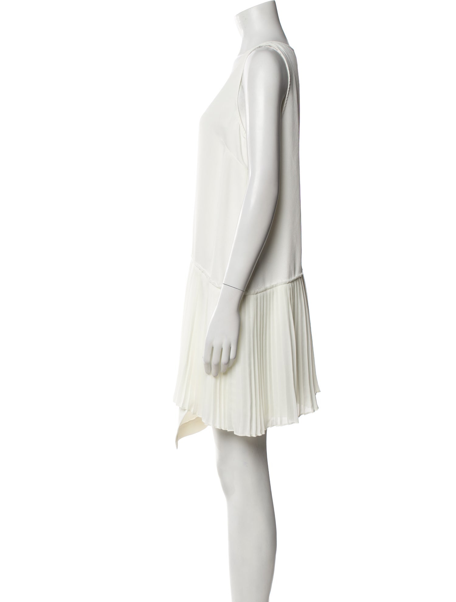 Derek Lam 10 Crosby V-Neck Mini Dress