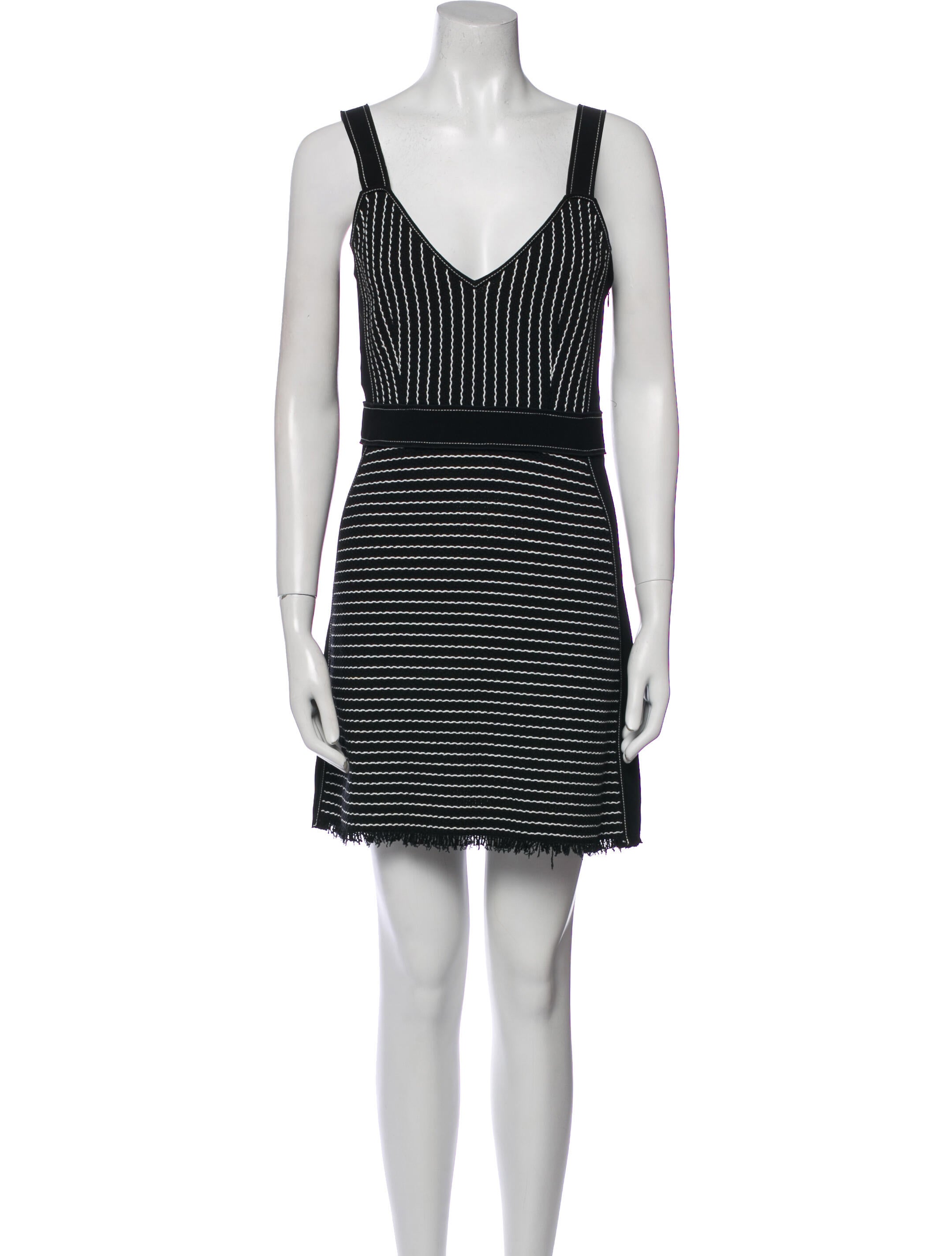 Derek Lam 10 Crosby Striped Mini Dress