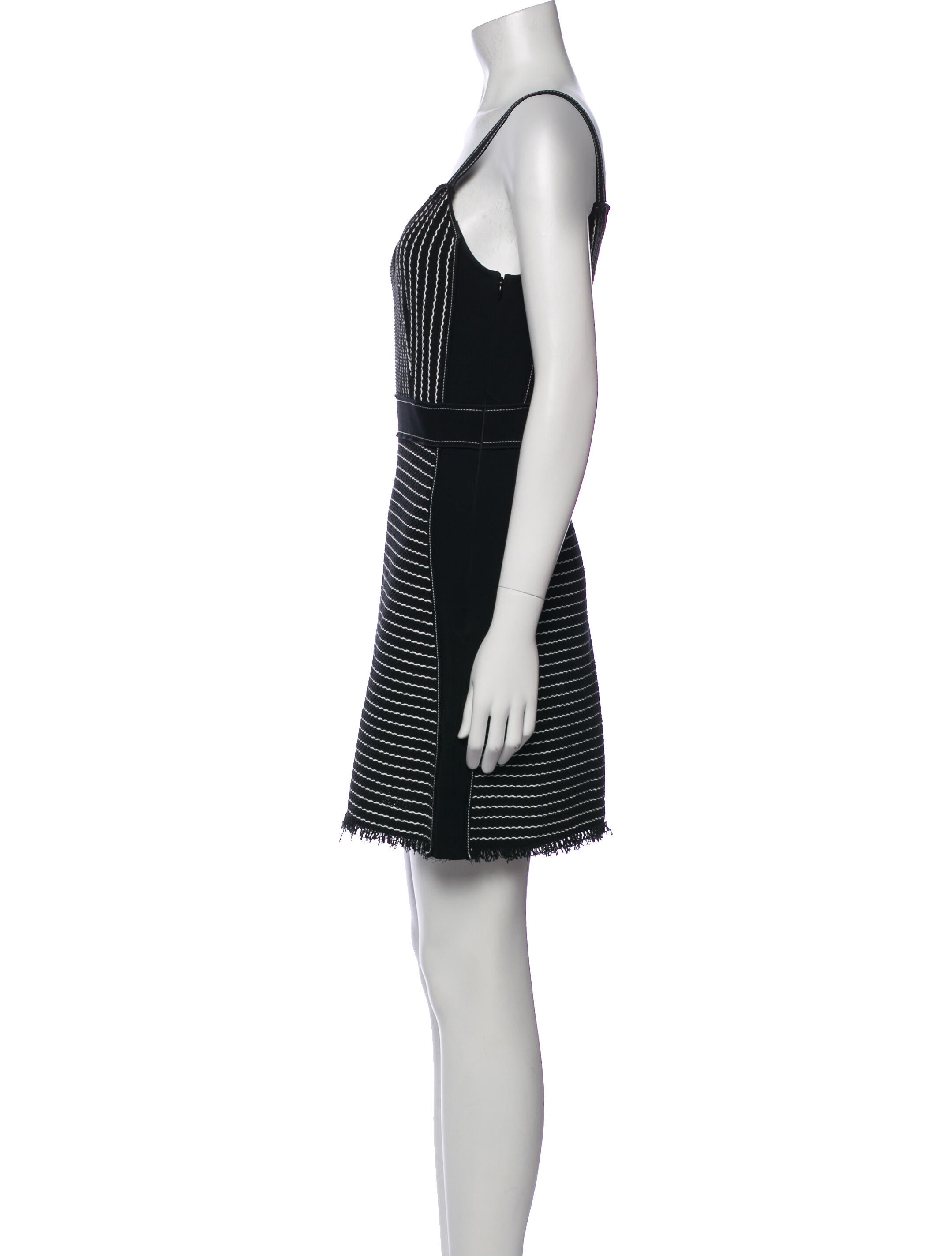 Derek Lam 10 Crosby Striped Mini Dress