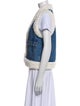 Derek Lam 10 Crosby Colorblock Pattern Vest