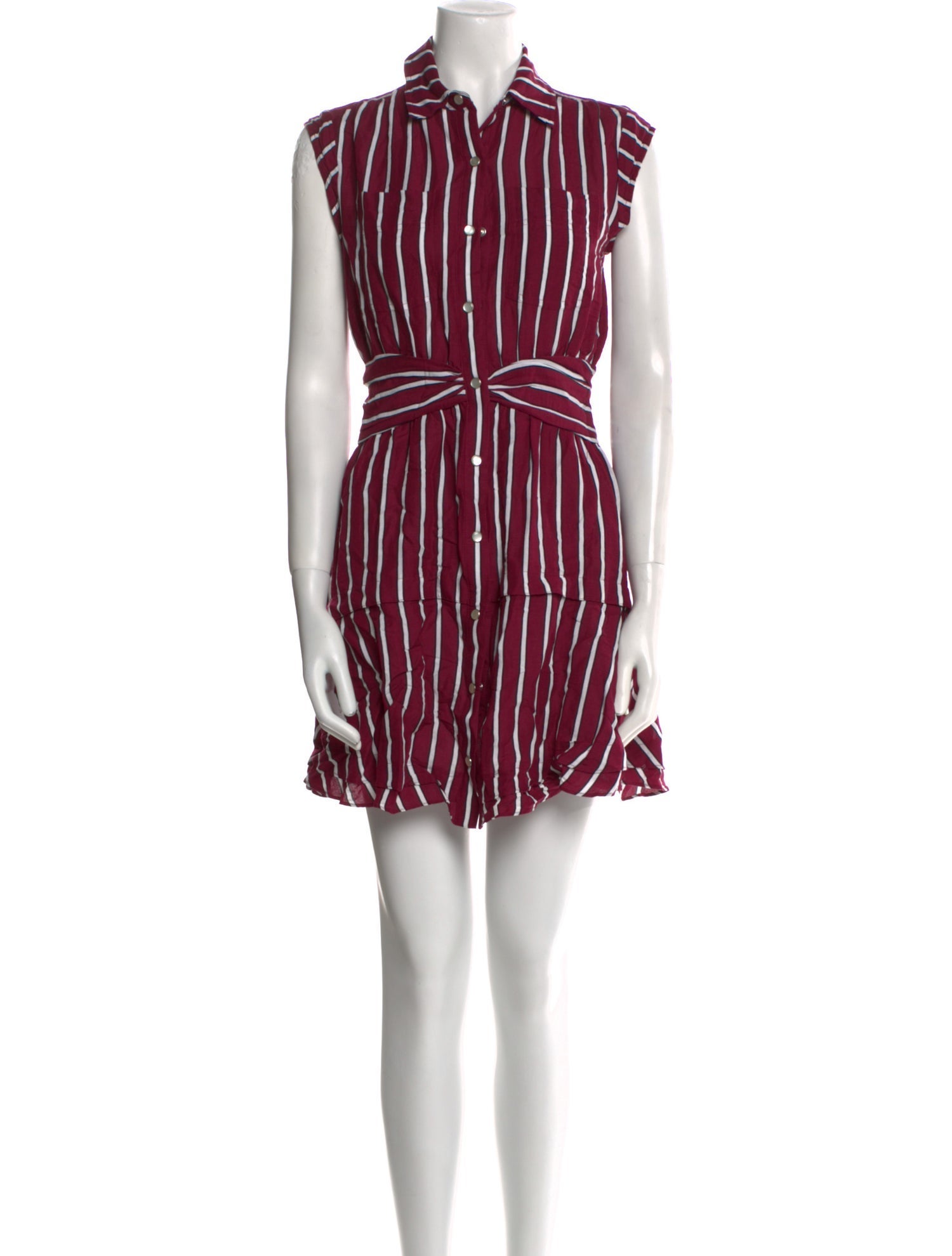 Derek Lam 10 Crosby Striped Mini Dress