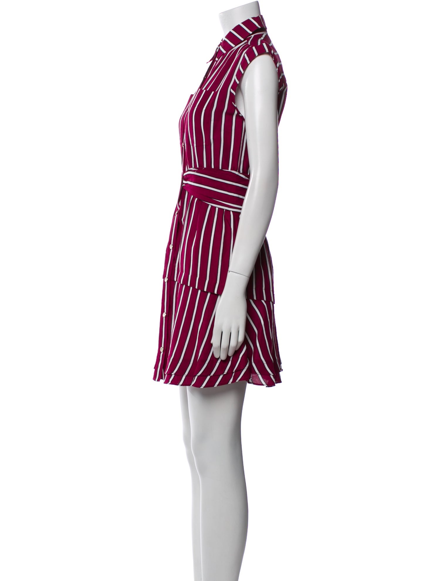 Derek Lam 10 Crosby Striped Mini Dress