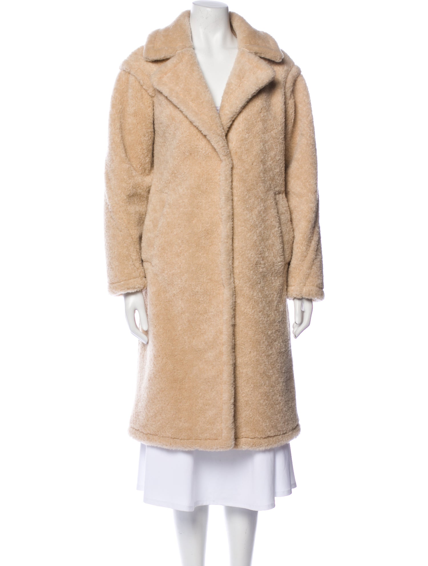Derek Lam 10 Crosby Shearling Faux Fur Vest
