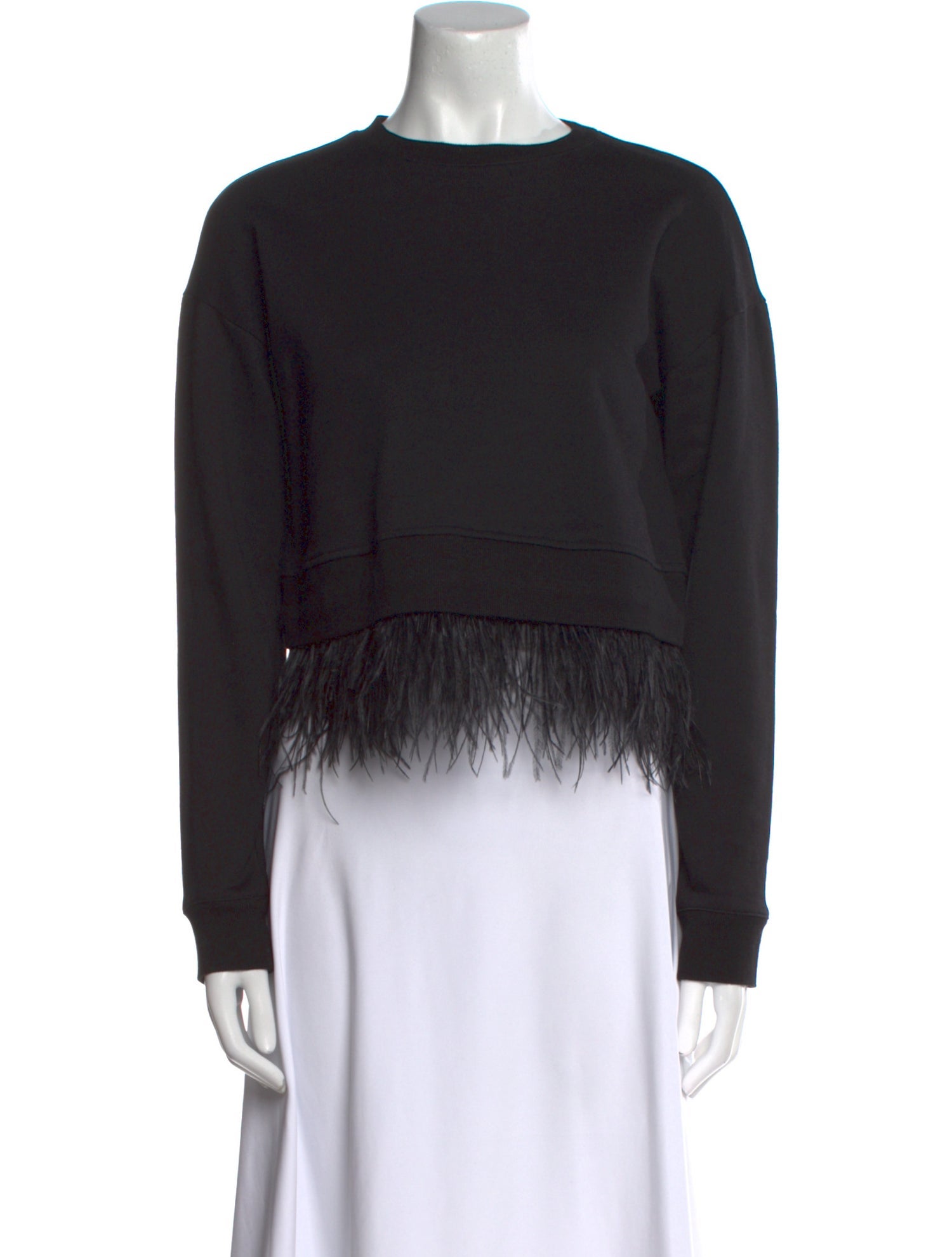 Derek Lam 10 Crosby Crew Neck Long Sleeve Sweatshirt