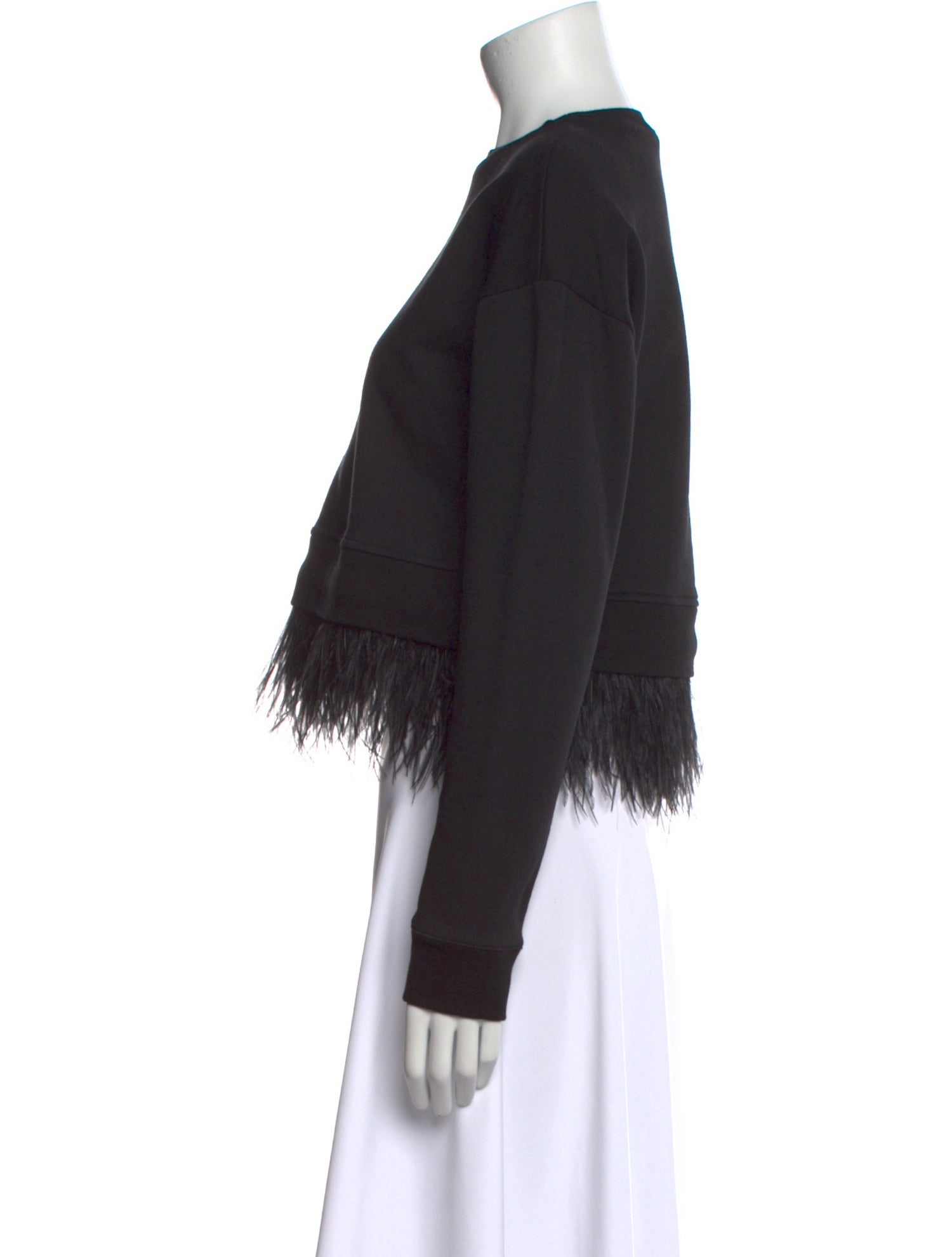 Derek Lam 10 Crosby Crew Neck Long Sleeve Sweatshirt