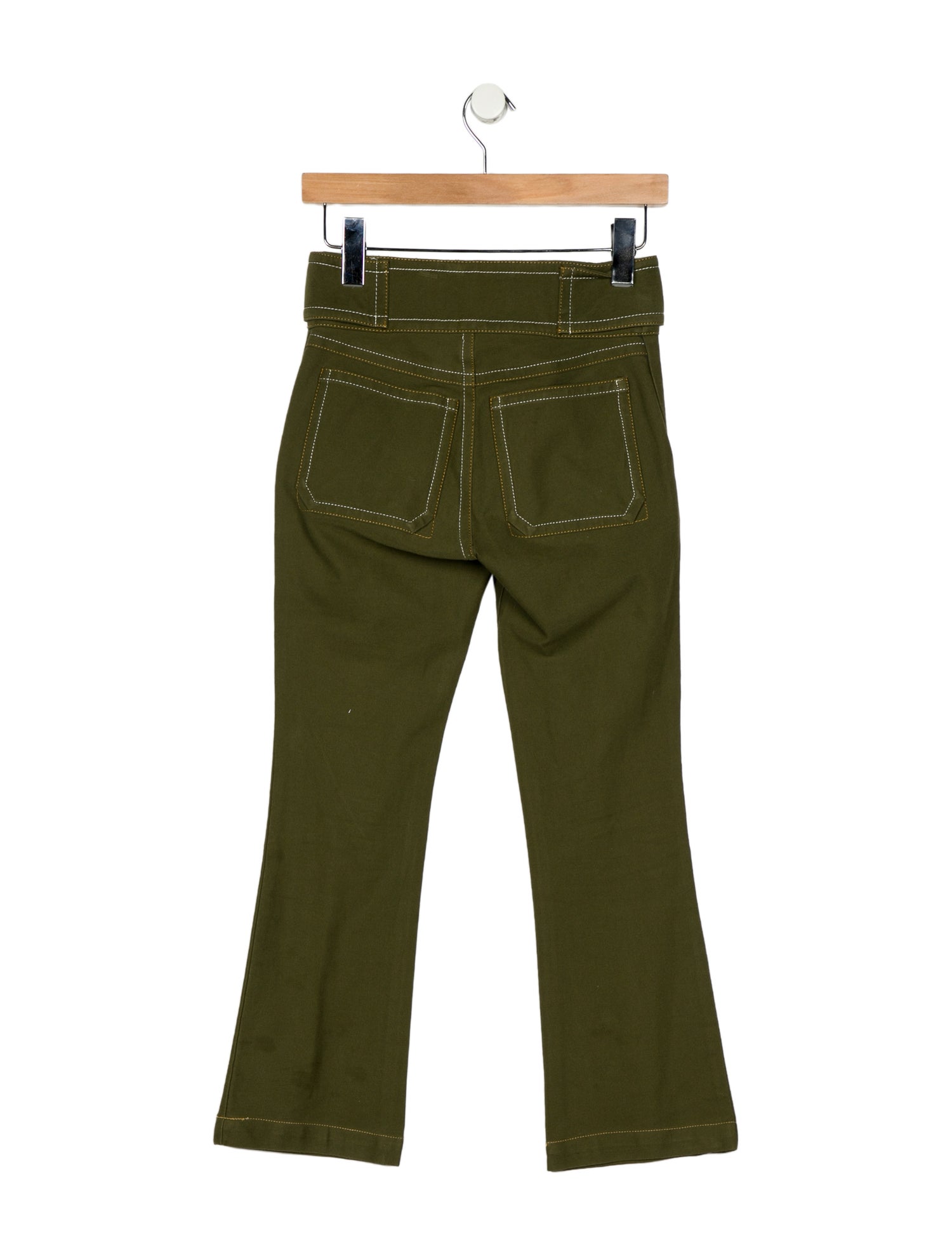 Derek Lam 10 Crosby Mid-Rise Straight Leg Jeans