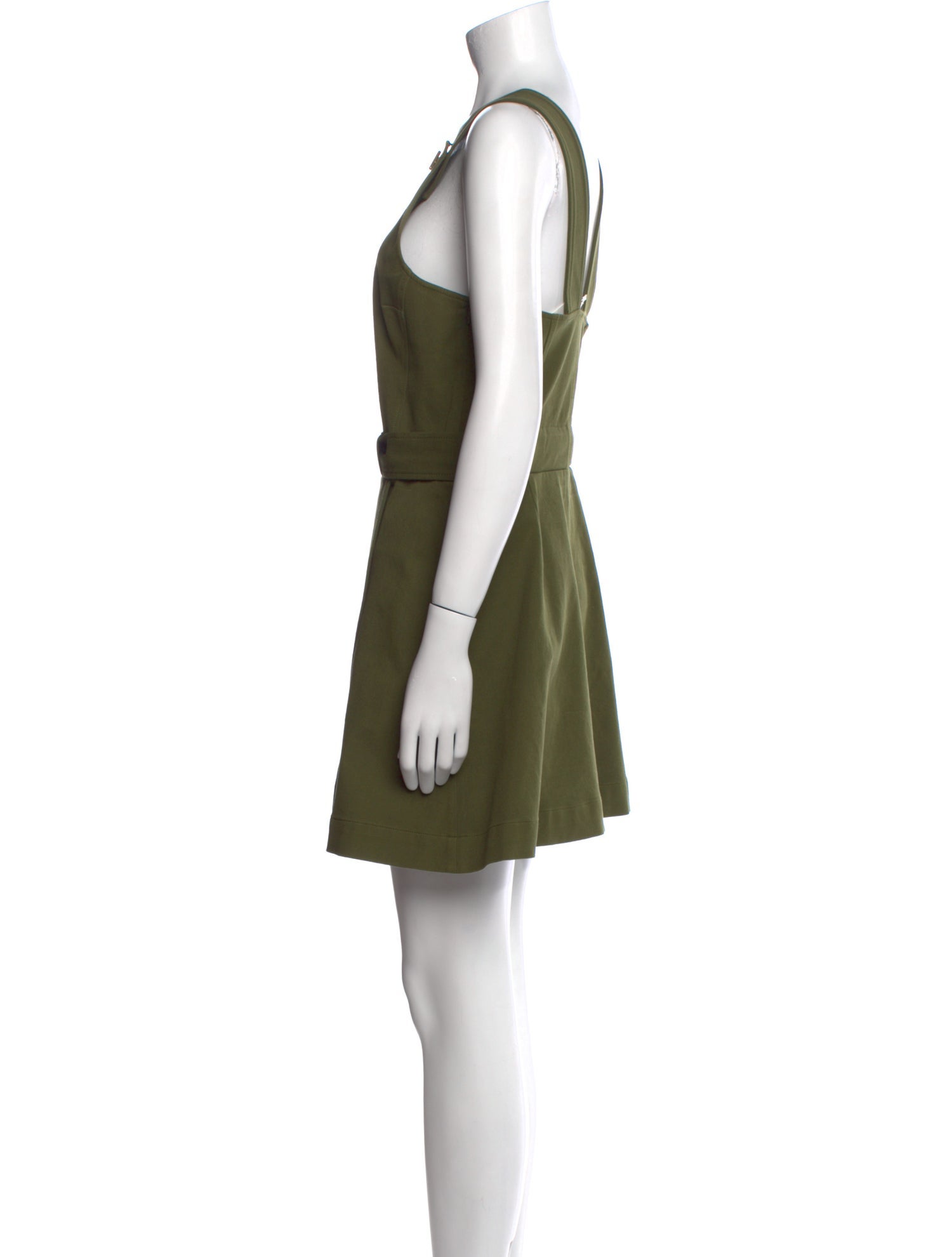 Derek Lam 10 Crosby Scoop Neck Mini Dress